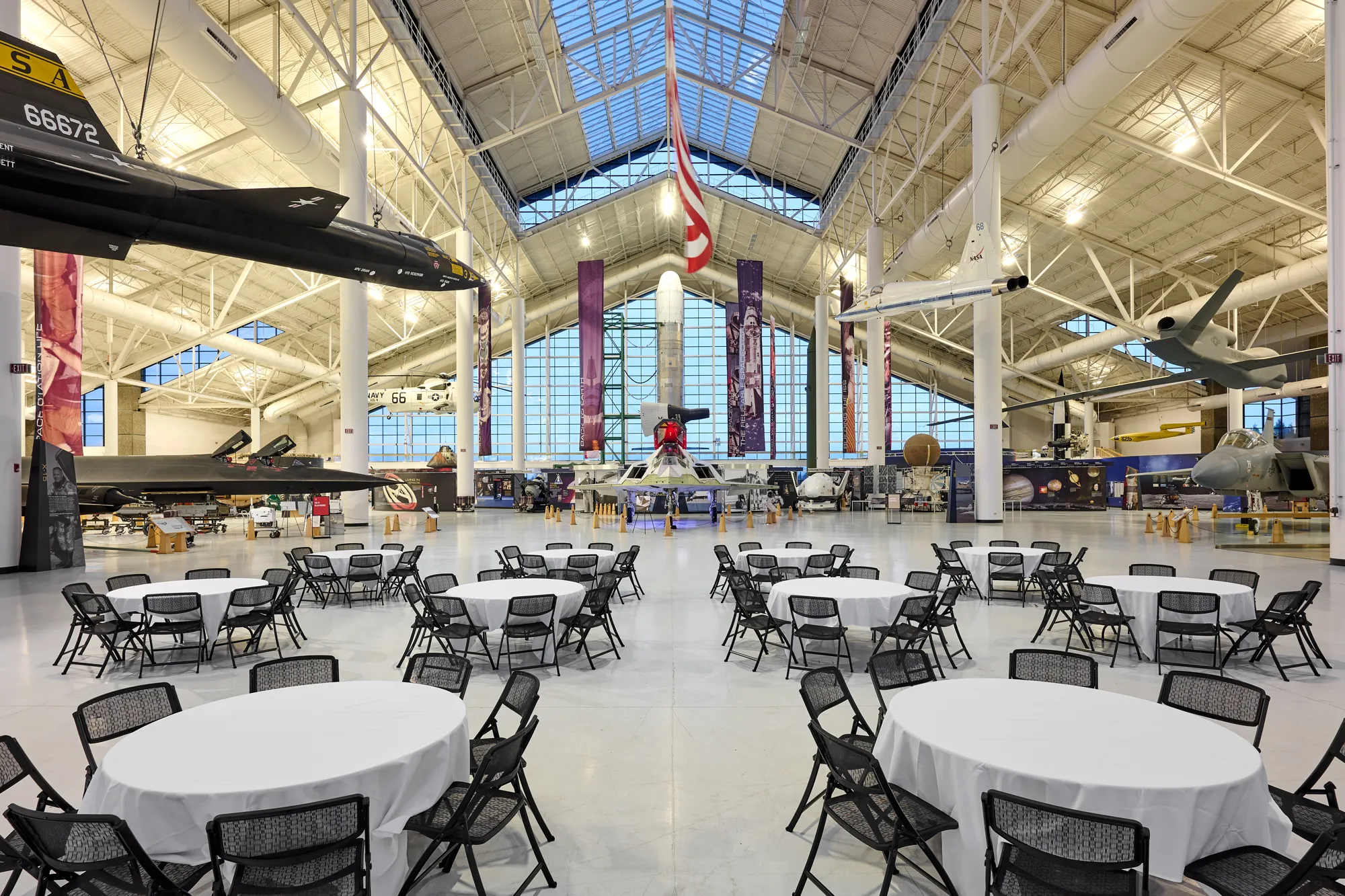 Space Museum Floor Best venues to host meetings and corporate retreats in the McMinnville, Oregon, Evergreen Events